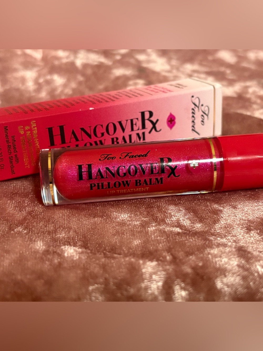 Too Faced Hangover Rx Pillow Balm Lip Treatment - PINK MINT